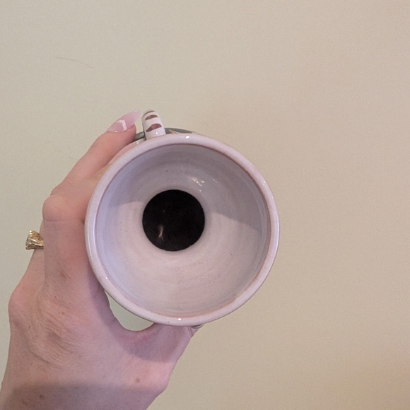 Handcrafted Black and White Ceramic Vase - Picture 7 of 9